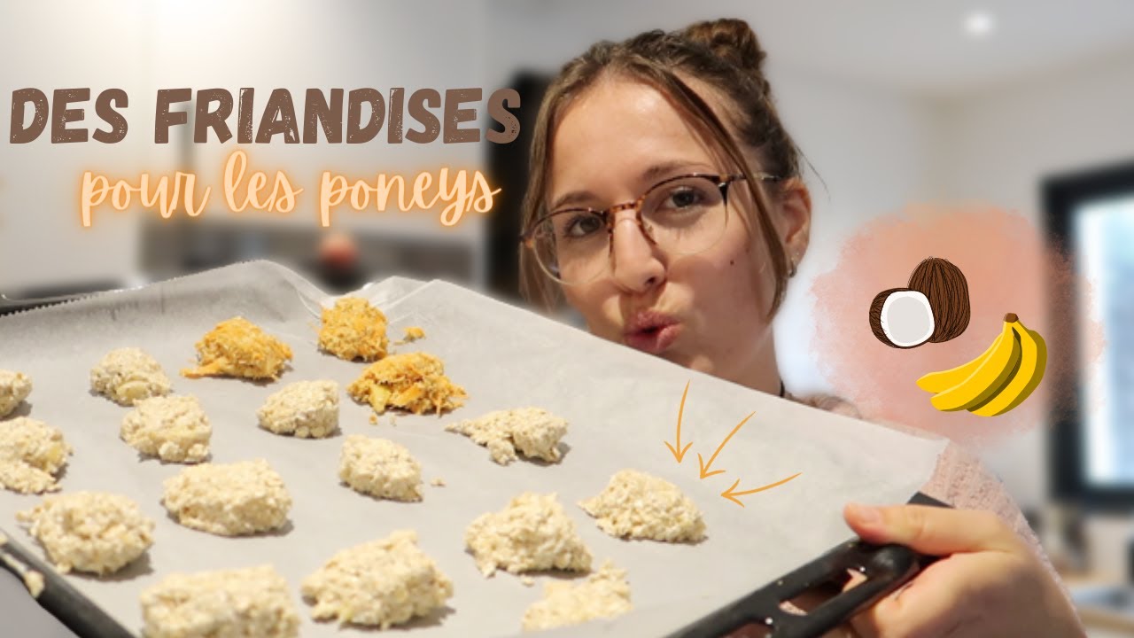 TUTO - 2 recettes de friandises pour vos chevaux (crash test en direct) 🤤