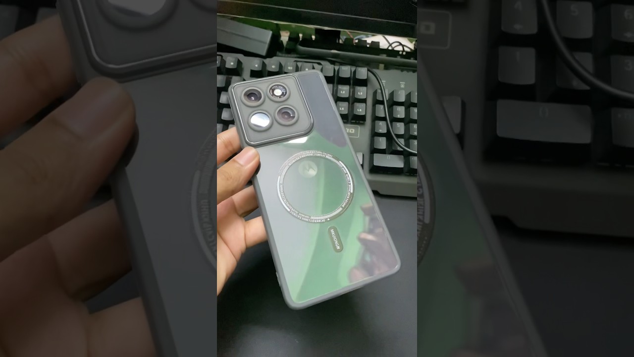 Motorola Edge 60 Fusion Premium Soft Back Cover | Joker Tech Content