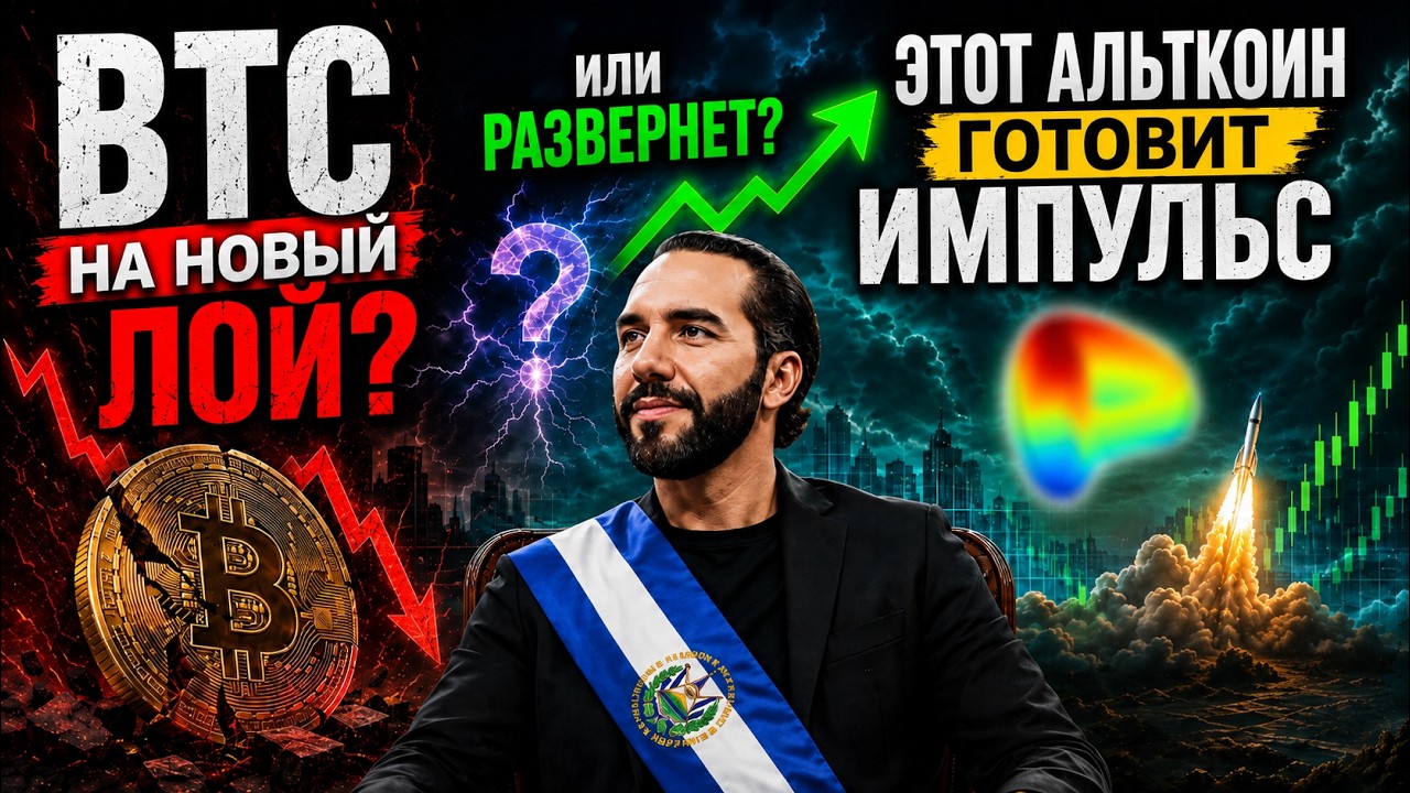 БИТКОИН ВВЕРХ ИЛИ ОБВАЛ? НА ЭТОМ АЛЬТКОИНЕ ЗРЕЕТ ДВИЖЕНИЕ! №645