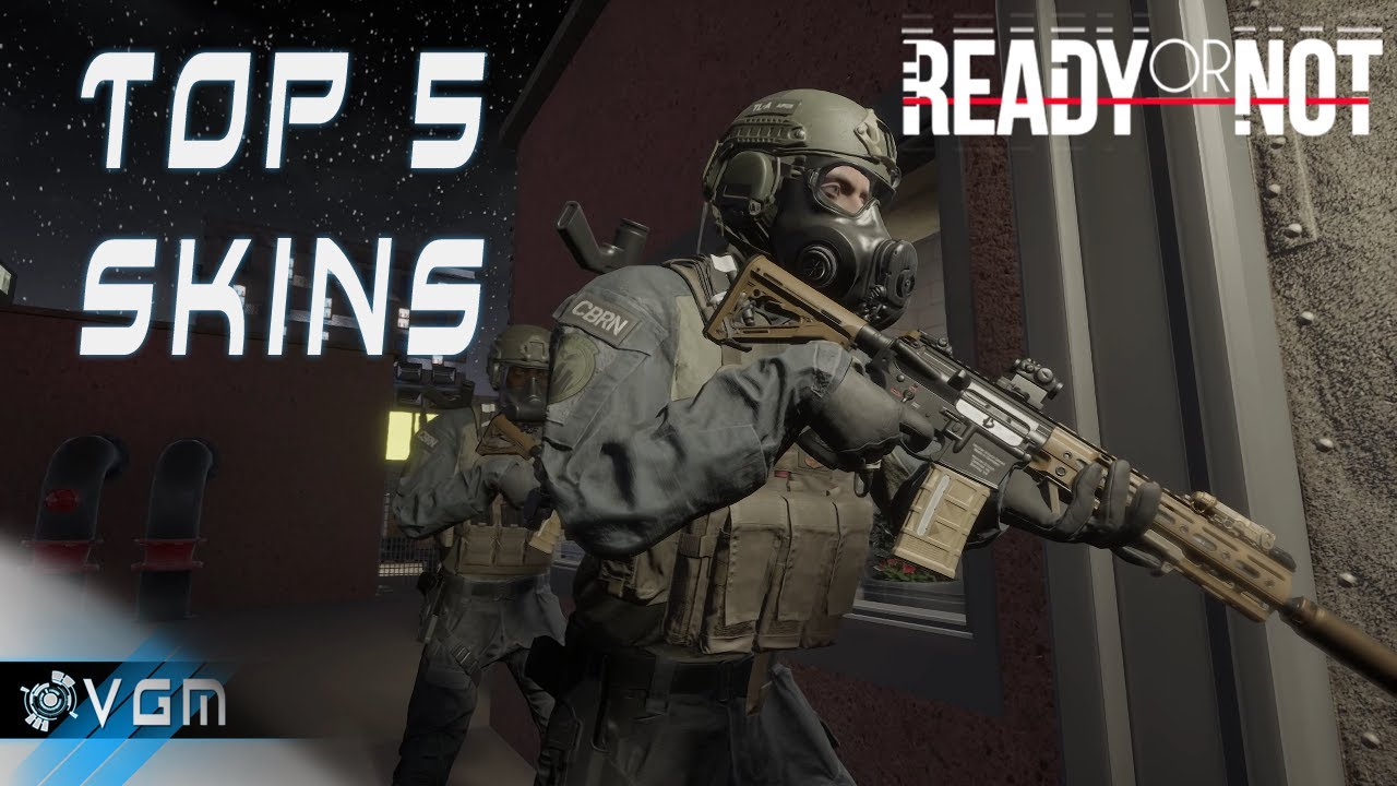 Top 5 mod skins | Ready Or Not