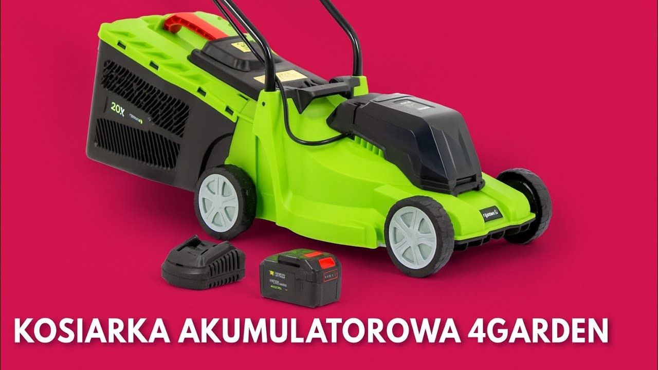 Kosiarka 4GARDEN AM3221S – czy daje radę na działce? TEST bez ściemy!