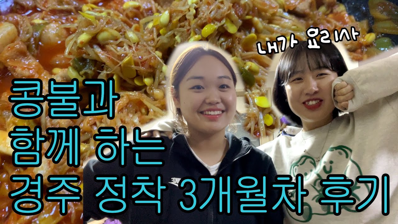 경주 정착 3개월차 솔직한 이야기.. 근데 이제 콩불을 곁들인 | 로컬 라이프는 현실이다 | 경주에 산다는 것은.. | #경주정착기 | #앵죽로그
