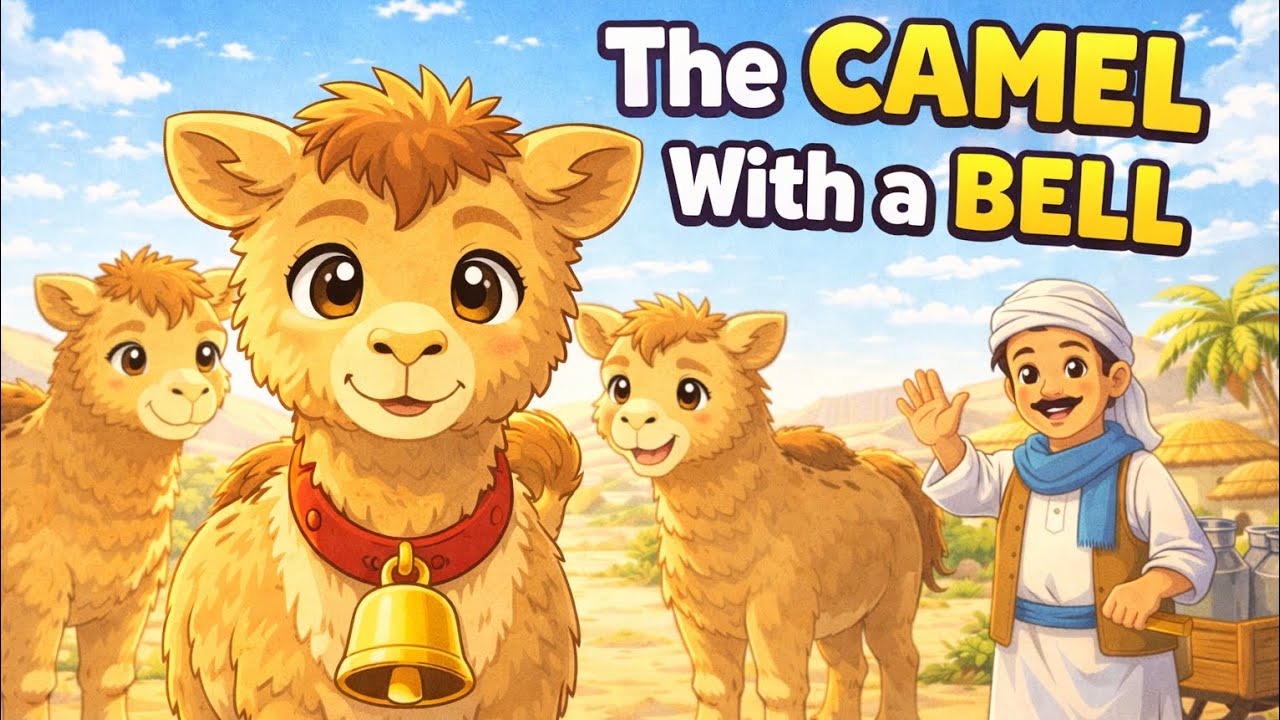 🐪🔔 The Camel with a Bell | Panchatantra Story | Bedtime Story for Kids | English Story | Moral Lok