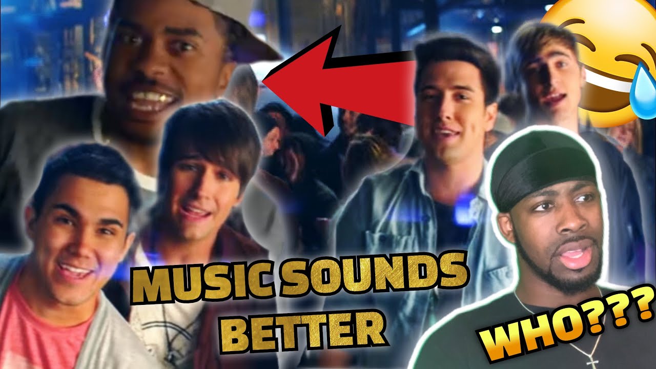WHO IS MANN!!! Big Time Rush - Music Sounds Better ft. Mann (FUNNY REACTION)