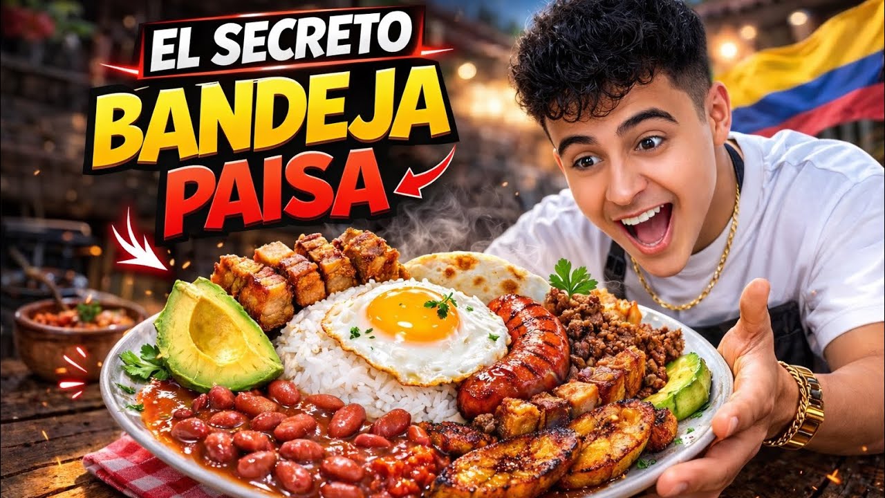 Este es el Secreto de una Buena Bandeja Paisa Colombiana 🇨🇴🫘| receta fácil y rápida ‼️‼️