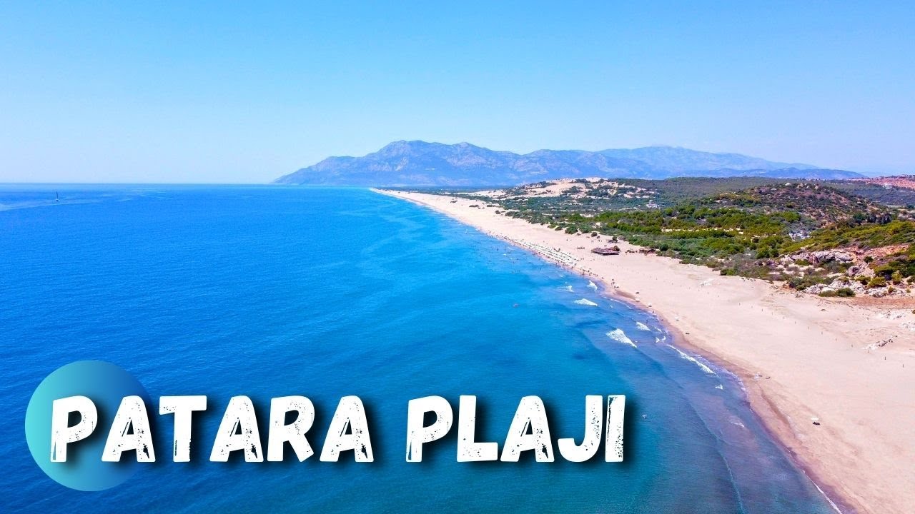 Patara Plajı - Patara Beach - Patara Kum Tepeleri - Kaş Antalya Turkey