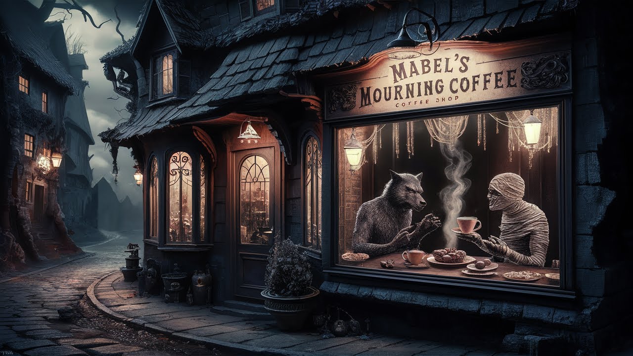 Mabel’s Mourning Coffee — Classic Monsters’ Rainy Day Ambience