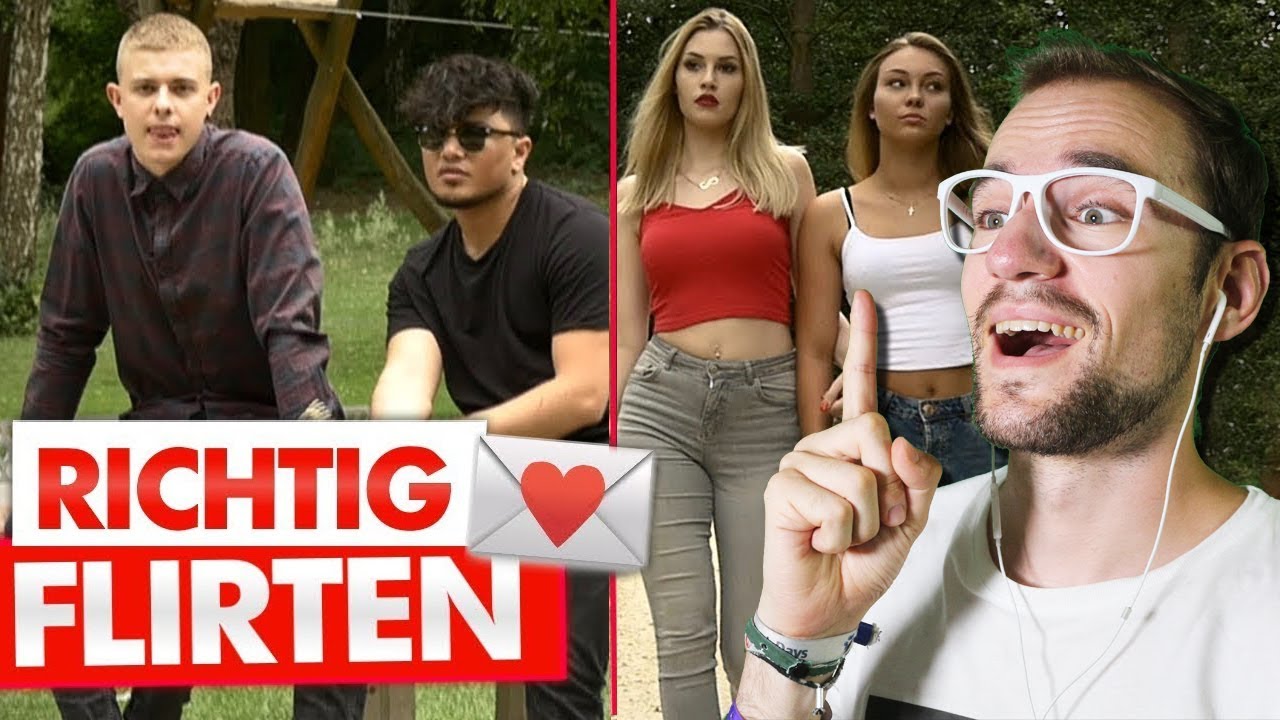 SO FLIRTET man RICHTIG mit MÄDCHEN! 😏👅 (Sketch) | JONAS | REACTION