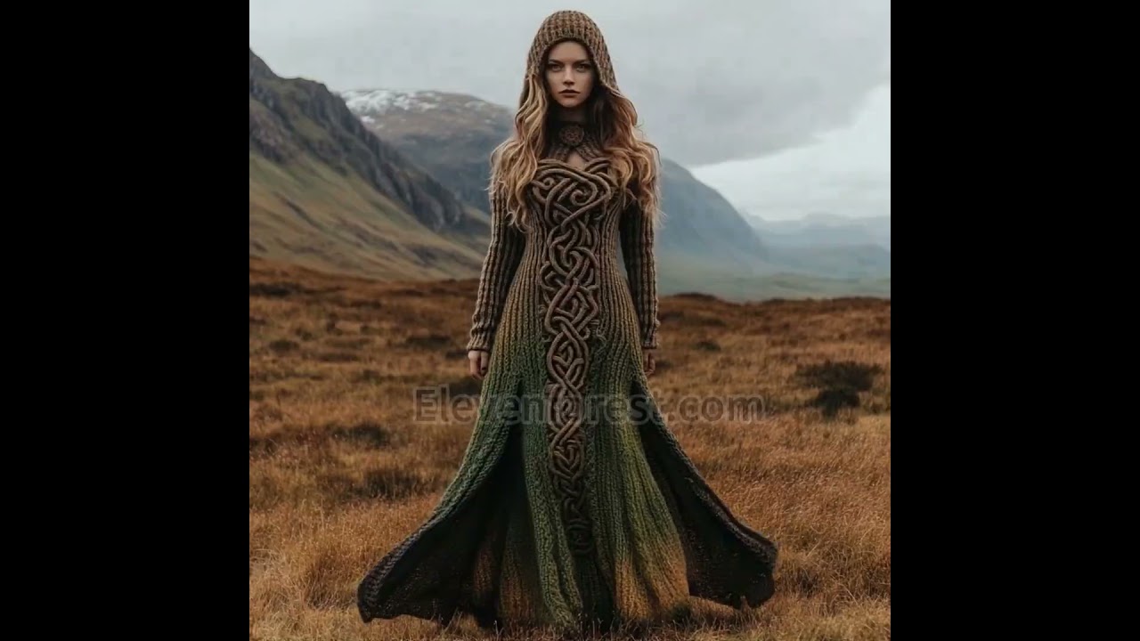 Irish Women&acute;s Aran Wool Dress