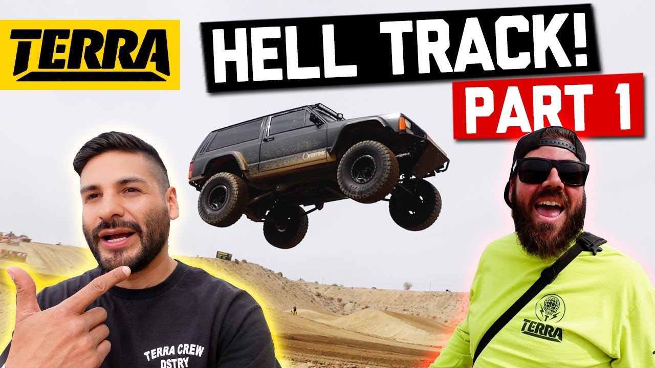Trucks on a MOTOCROSS TRACK! Hell Track PART 1 | TERRA TAKEOVER