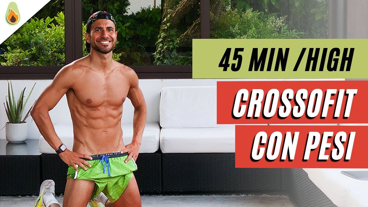 CROSSFIT style workout - con pesi 45 minuti | Cotto al Dente