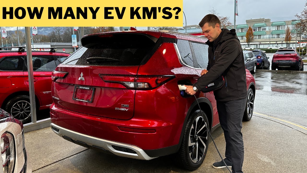 PHEV Outlander 2023 года &mdash; реальный тест запаса хода электромобиля! Часть 1