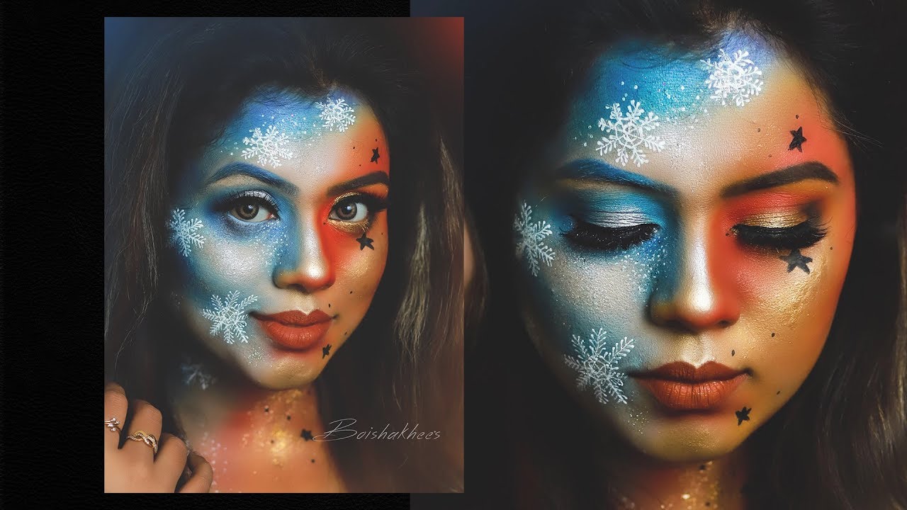 fantasy makeup look || high fashion makeup creation