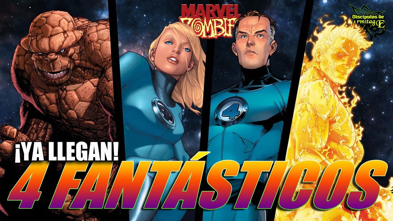 UNBOXING de los 4 FANTÁSTICOS para MARVEL Zombies