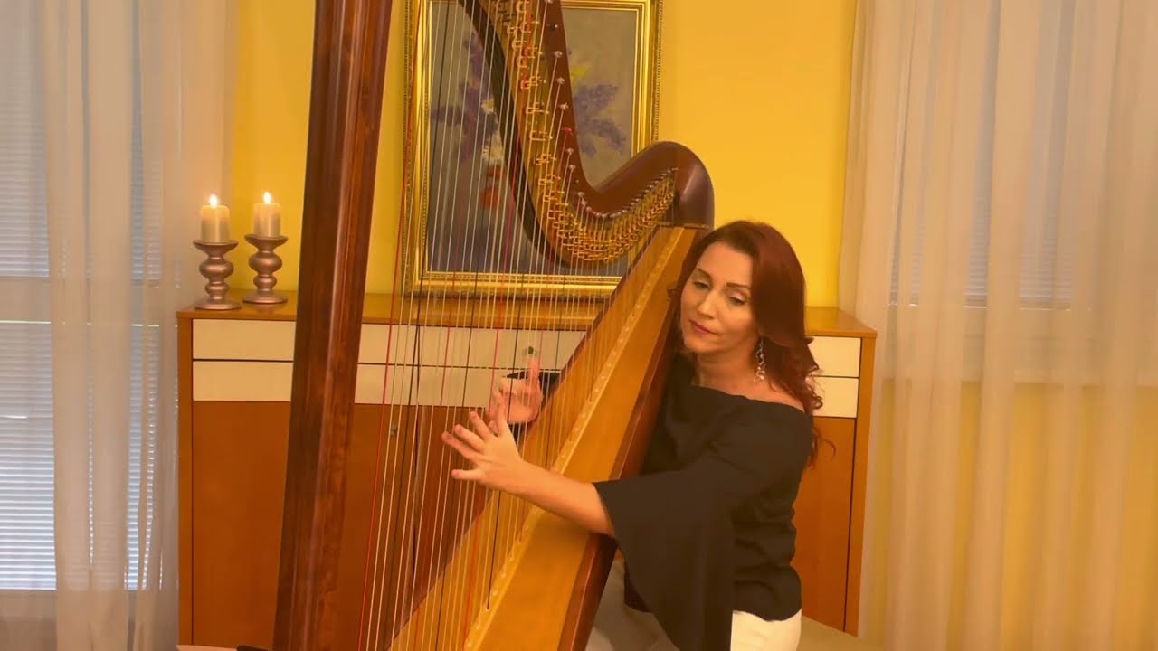 He Leadeth Me (harp solo)