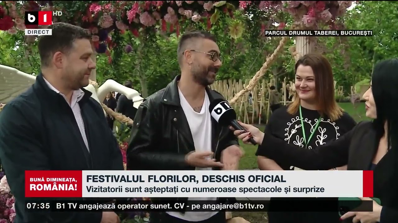 FESTIVALUL FLORILOR, DESCHIS OFICIAL_Știri B1TV_31 mai 2025