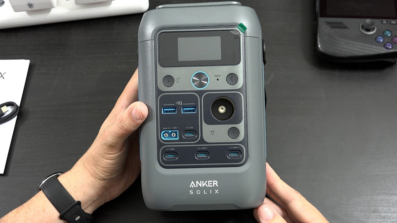 Портативная зарядная станция Anker SOLIX C300 DC Power Bank, наружная, 288 Вт·ч (90 000 мА·ч), Li...