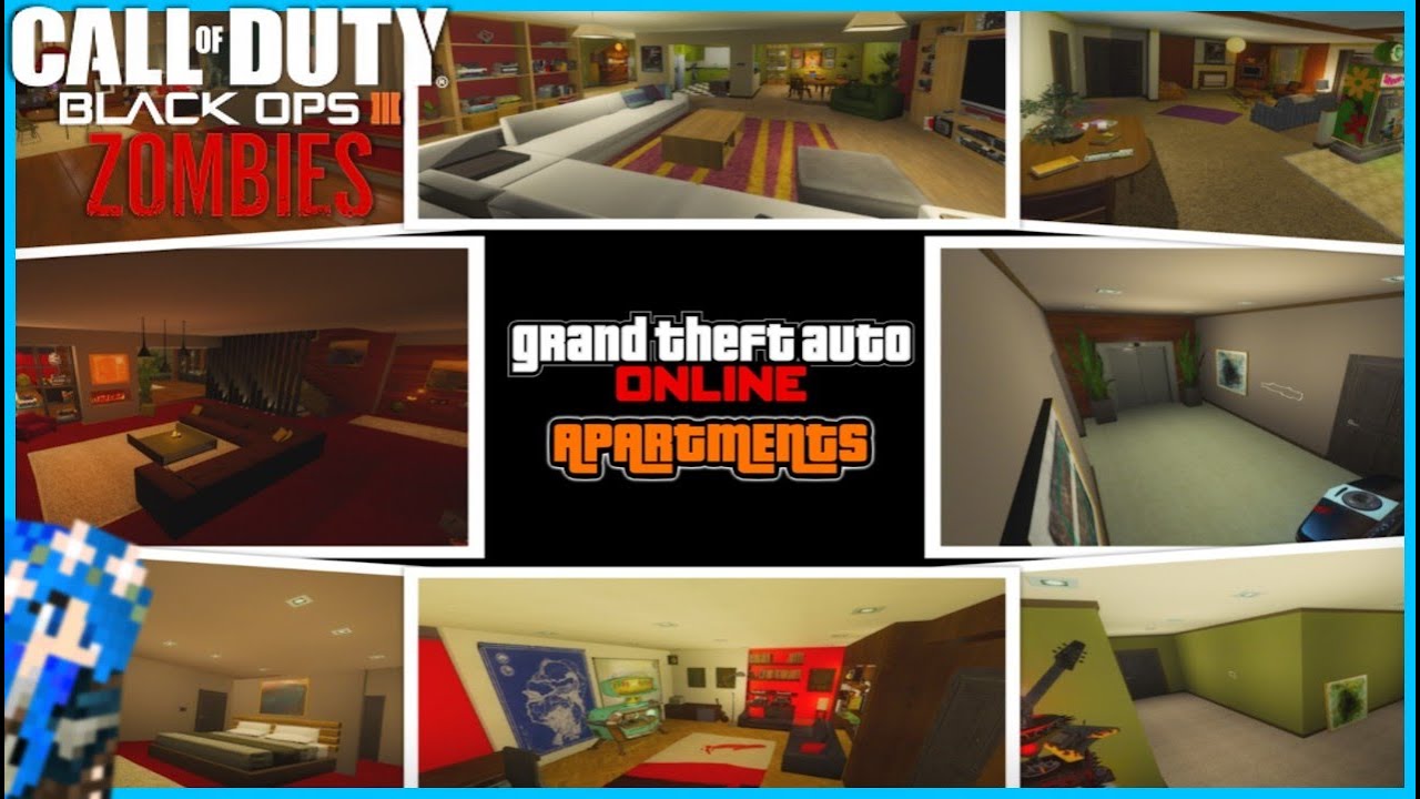 This Map Is Chaos! 🧟‍♀️ | [Bo3 : Custom Zombies - Gta: Apartments]