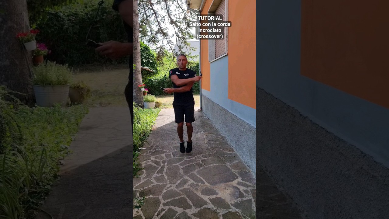 Tutorial sul salto con la corda incrociato crossover pugilato kickboxing mma #crossfit