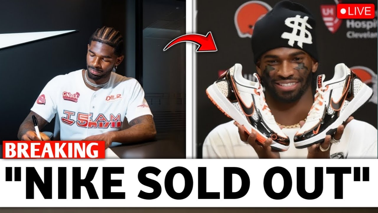 Shedeur Sanders’ Nike Sneaker Launch Has the World in Shock
