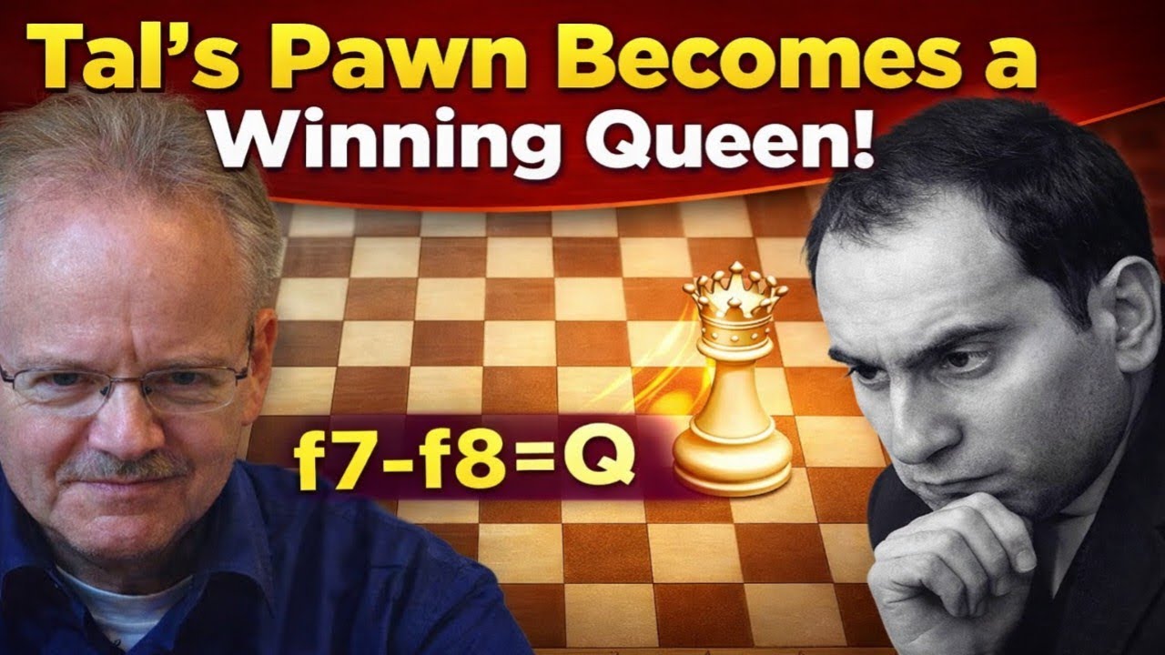 How Tal’s Passed f-Pawn Decided the Game — A Perfect Endgame Plan (1985)