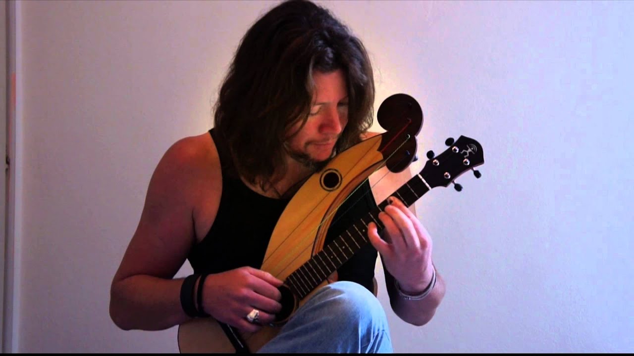 Show must go on Queen cover on harp ukulele by Jan laurenz