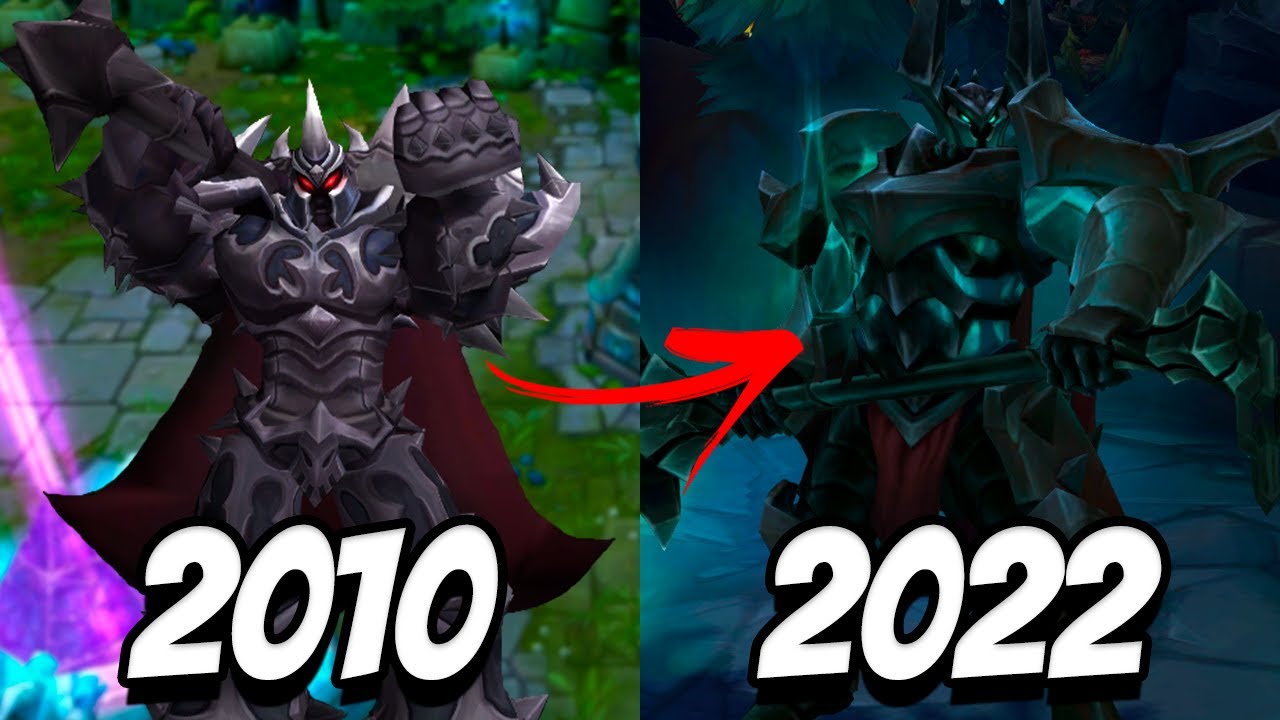 CHAMPIONS ANTES E DEPOIS DO REWORK, PARTE 2 - League of Legends