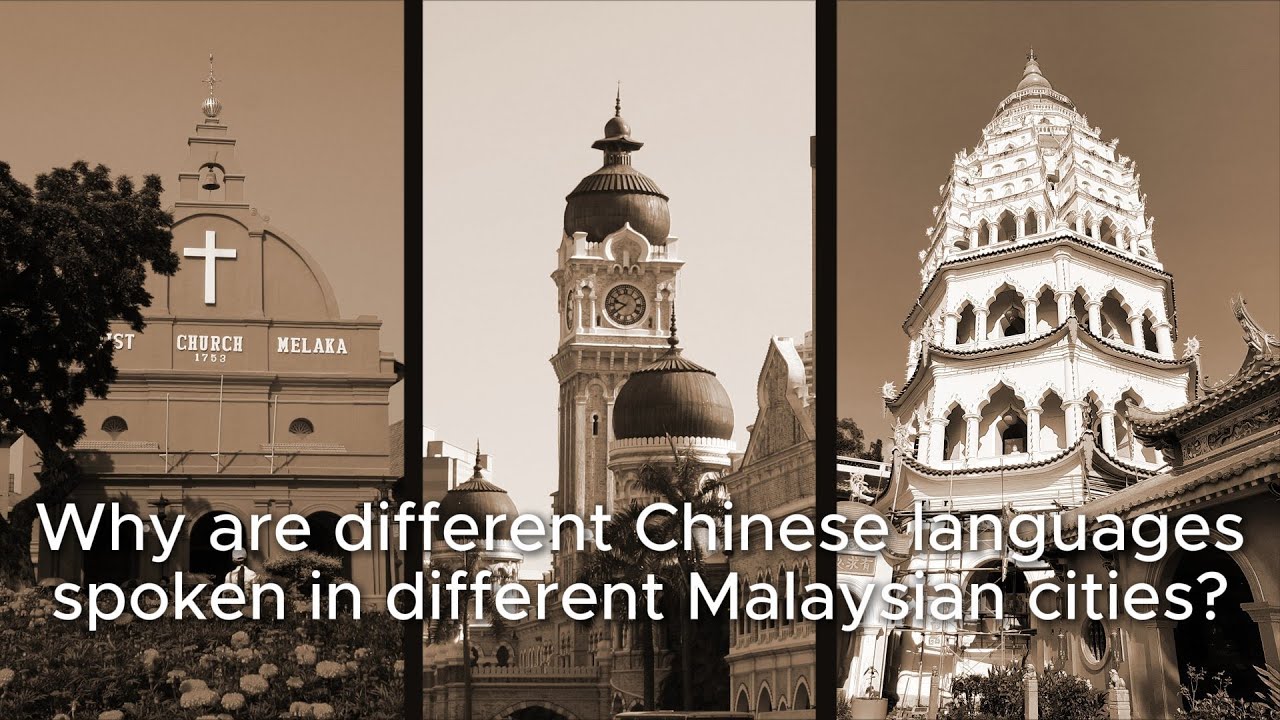 Why are different Chinese languages spoken in different Malaysian cities? #chineselanguage