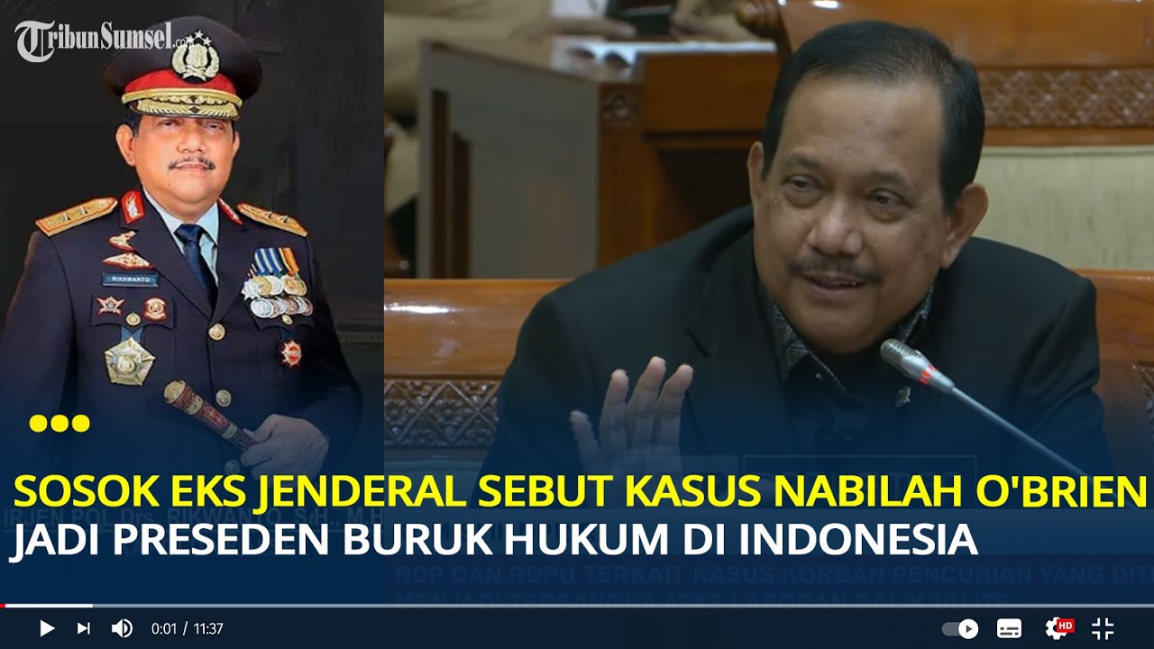 Sosok Rikwanto Eks Jendral Polisi Sebut Kasus Nabilah O'Brien Jadi Preseden Buruk Hukum di Indonesia