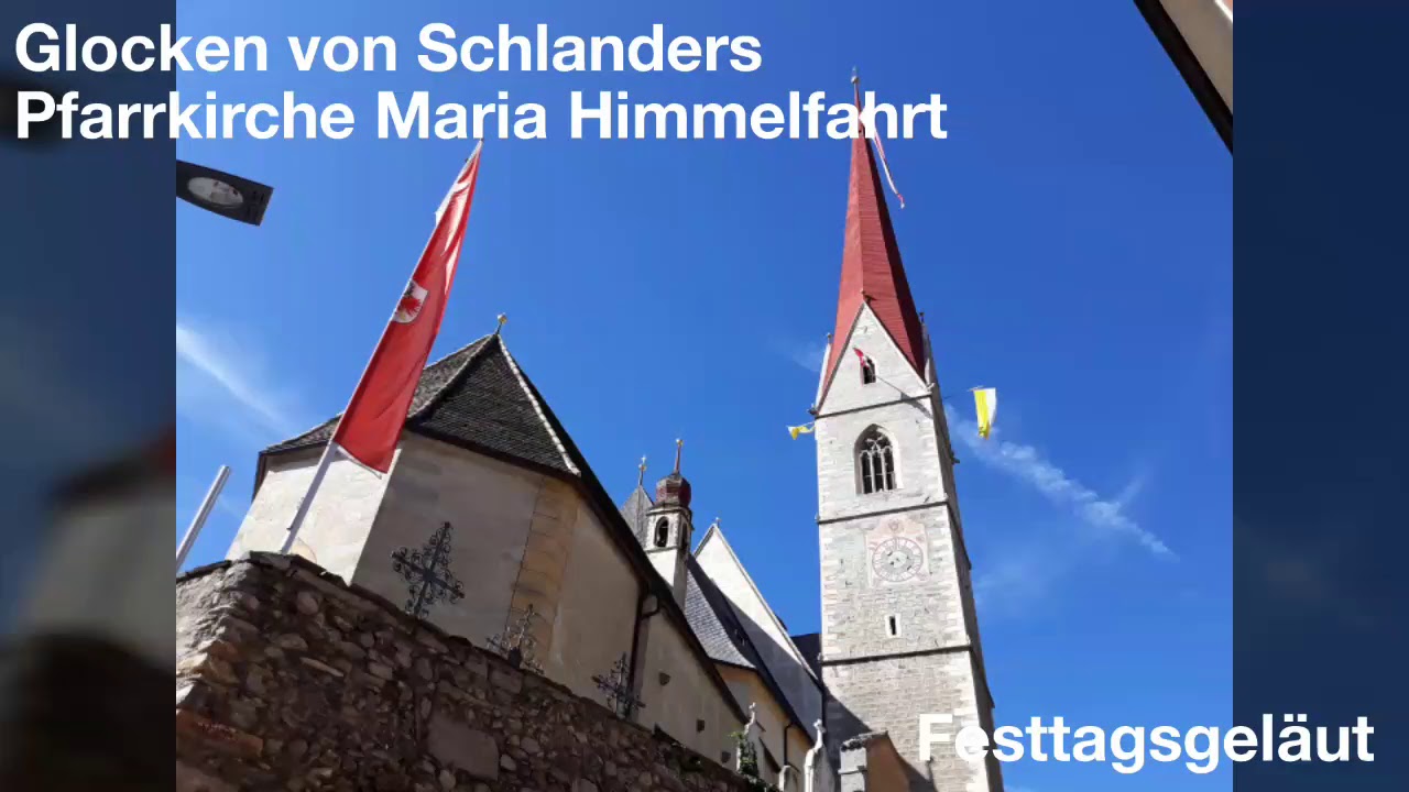 Glocken von Schlanders/Campane di Silandro(Südtirol)-Pfarrkirche Maria Himmelfahrt-Festtagsgeläut