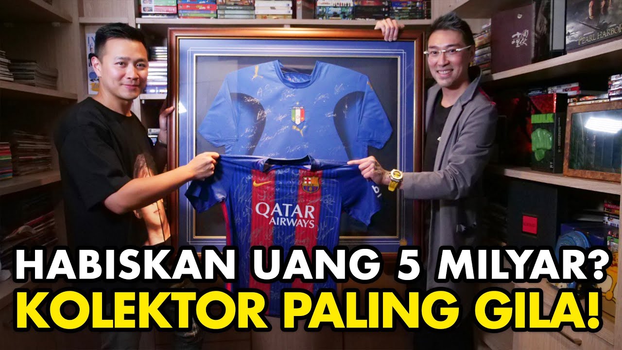 HABISKAN UANG 5 MILYAR? KOLEKTOR JERSEY PALING GILA!