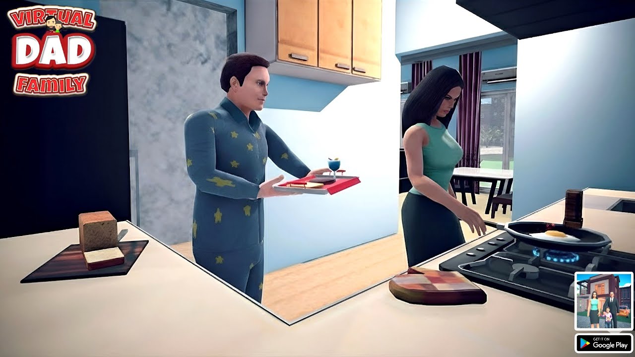 Virtual Dad Life Simulator – Android Gameplay 