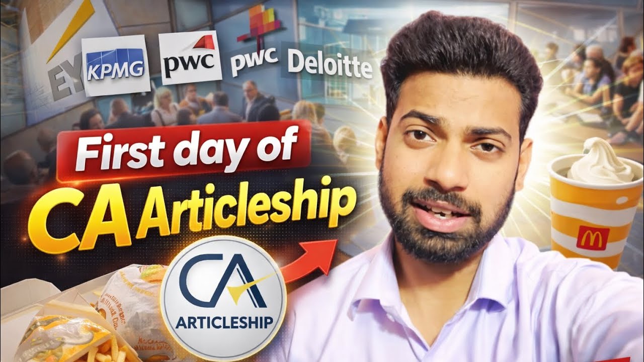 First Day of CA Articleship in  Big Firm | Articleship vlog |