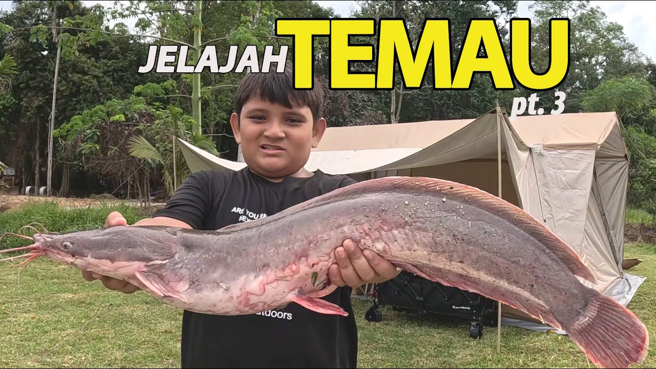 Camping di Raub Kg Temau, Catch and Cook, Mandi Sungai, ATV, Memanah
