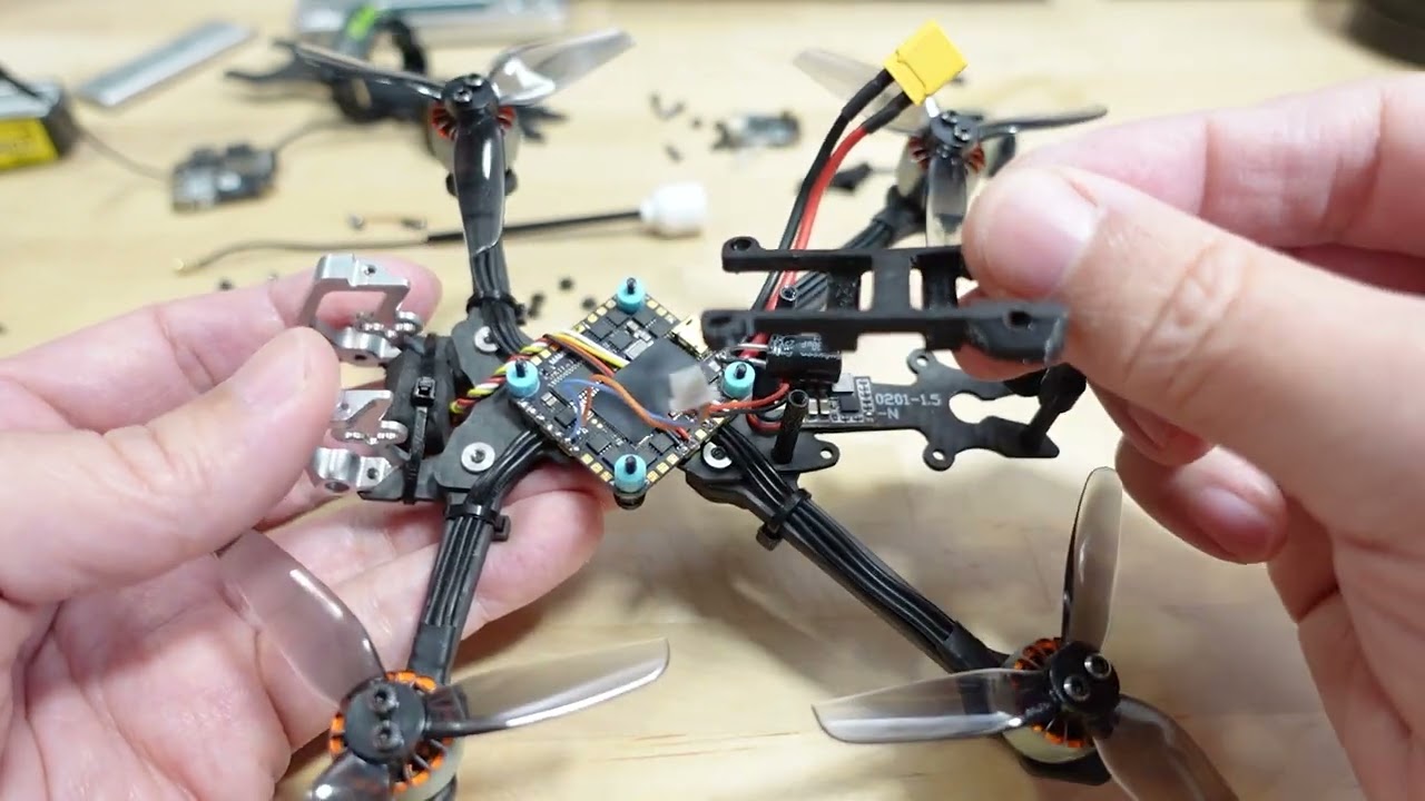 DJI O4 Air Unit Lite Installation in an Old Analog Micro Build