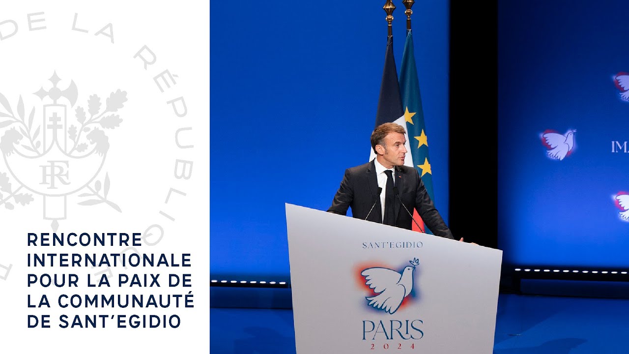 Rencontre internationale pour la paix de la communauté Sant’Egidio.