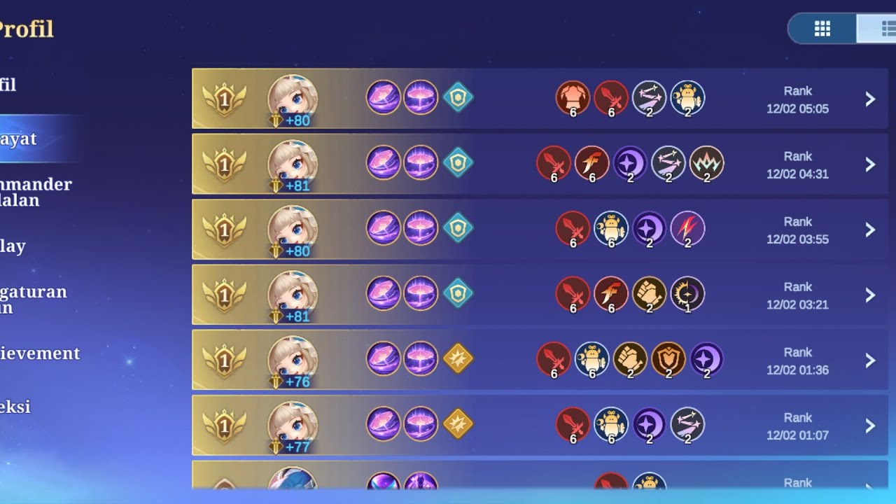 Pakai combo ini auto win streak