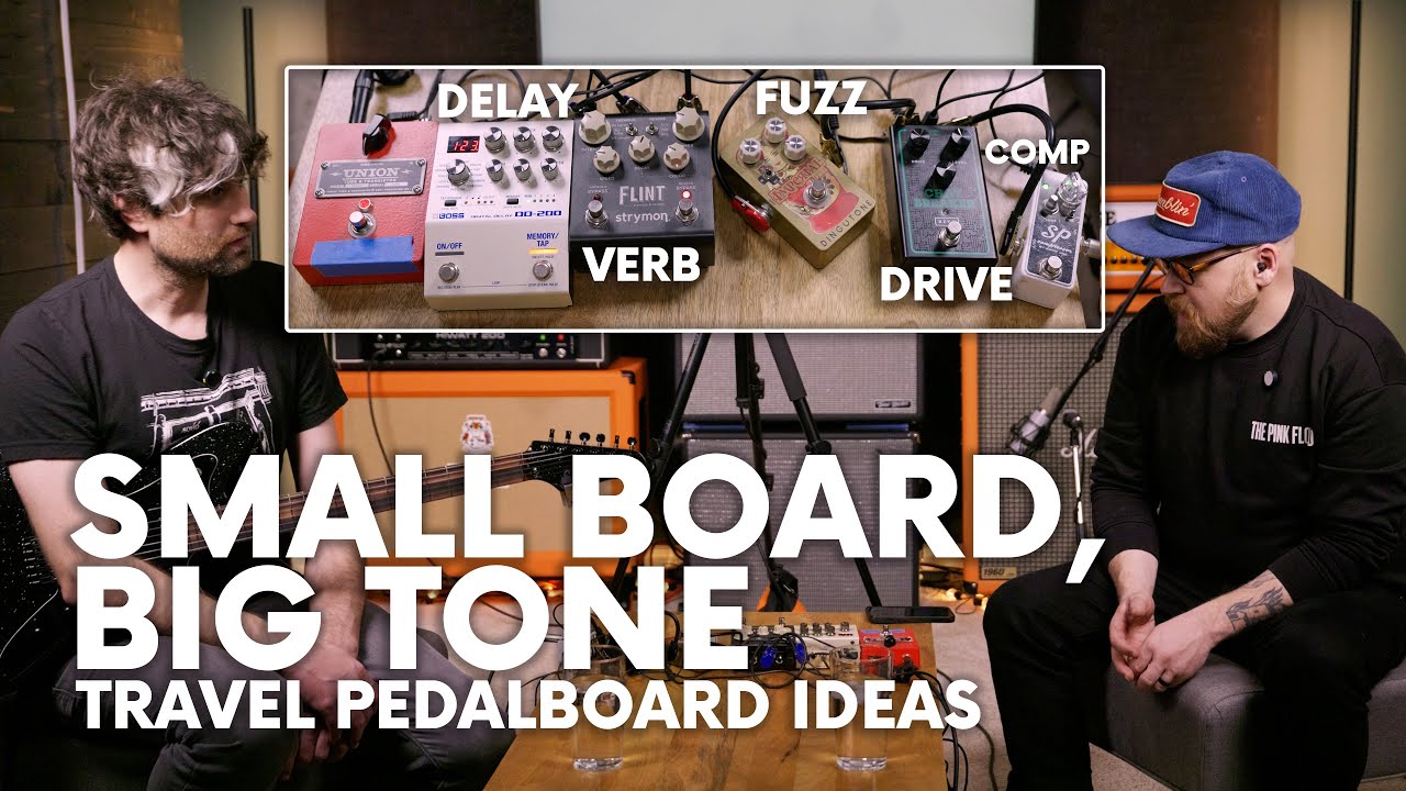 Travel Pedalboard Essentials | Compression, Drive, Fuzz & More