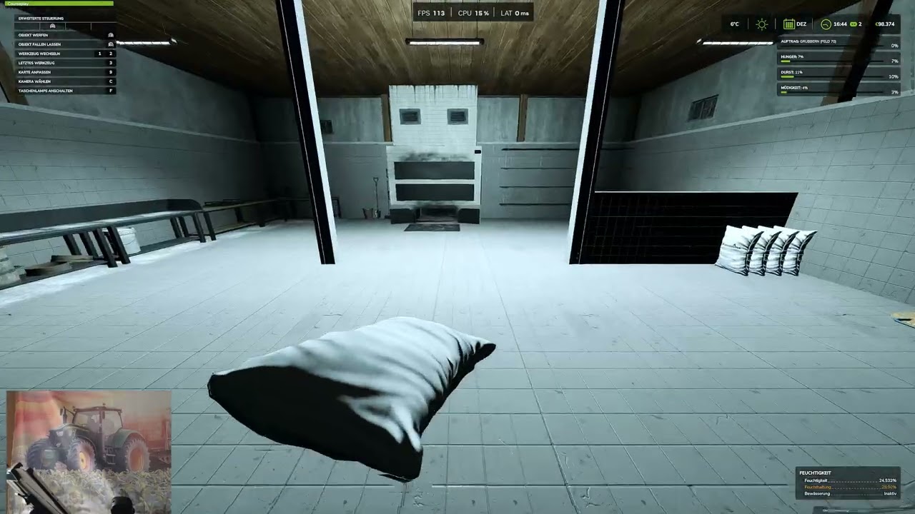 LS 25 Hof Bergmann 1.3.0.1 Beta Bäckerei Kisten kaufen  Schwein und Kühe und Schaf Schlachten
