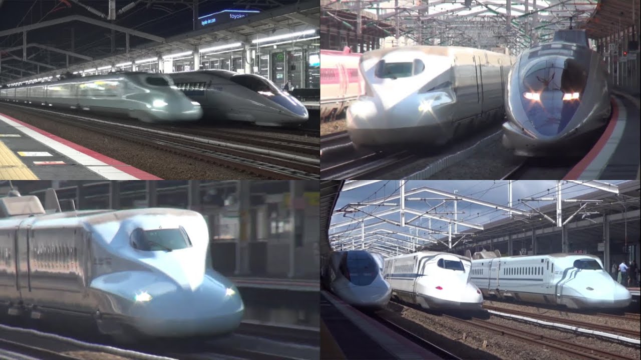 【山陽新幹線 超高速通過集】N700A・N700S　Japanese High Speed Train 300km/h