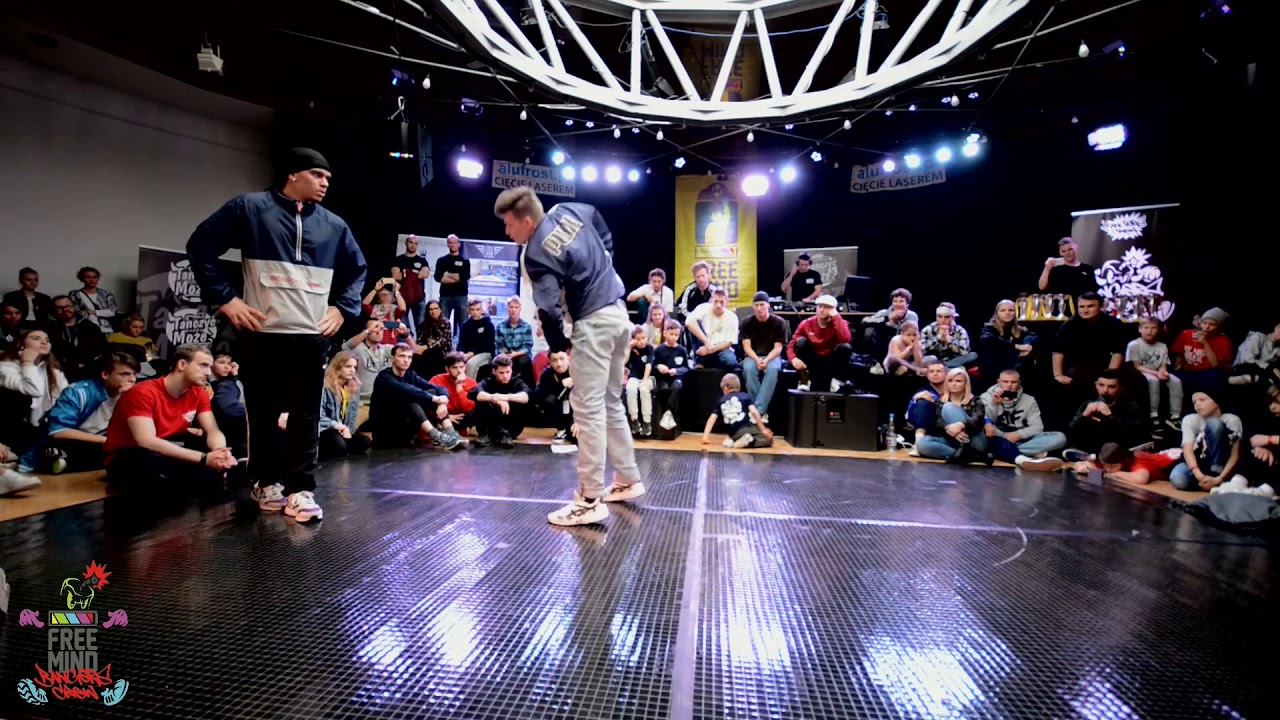 Free Mind 2018 / Ćwierćfinał Bboying 1vs1 / Bboy JohnnyFox vs Bboy Lil King