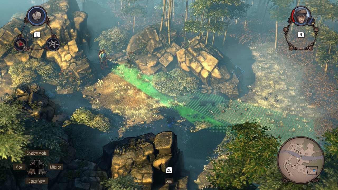 Shadow Tactics: Blades of the Shogun Gameplay ❕ Nintendo Switch 2 - Tactical stealth game