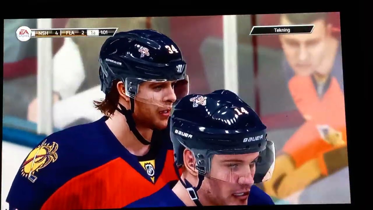 NU I NHL NATTEN ÄR DET MELLAN FLORIDA OCH NASHVILLE 