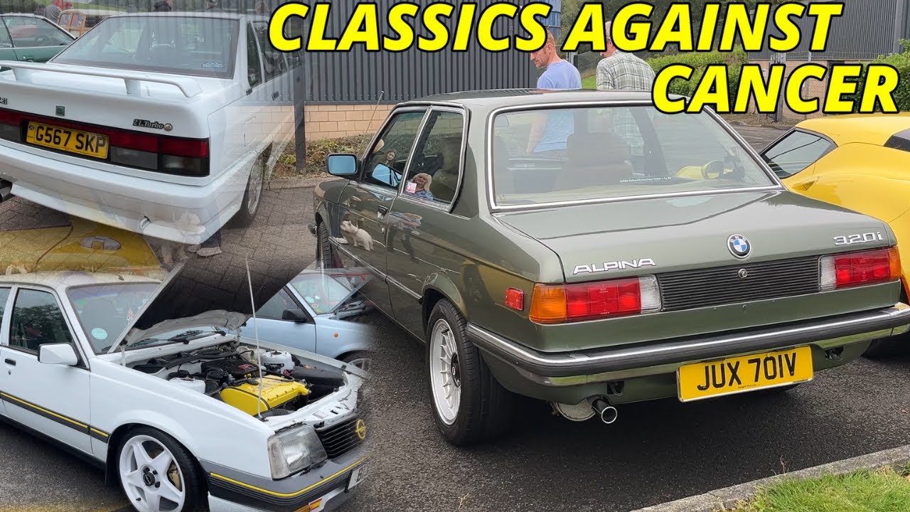 Classics for Cancer 2024 - some seriously rare cars! retro car show Bathgate Scotland