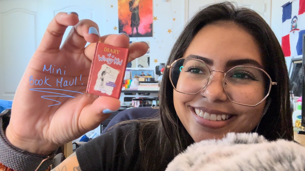 ASMR Mini Book Haul 📚📖🥳