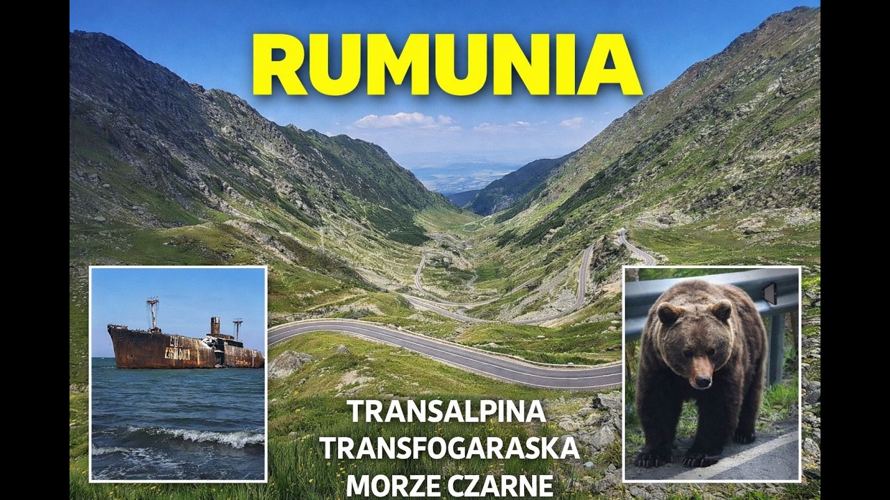 Rumunia 🇷🇴- Transalpina, Transfogaraska, Morze Czarne, wąwóz Bicaz, Sapanta.Siedmiu jeźdźców na moto