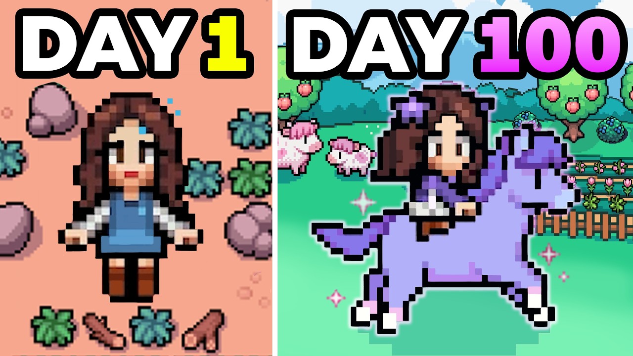I Spent 100 Days in Fields of Mistria
