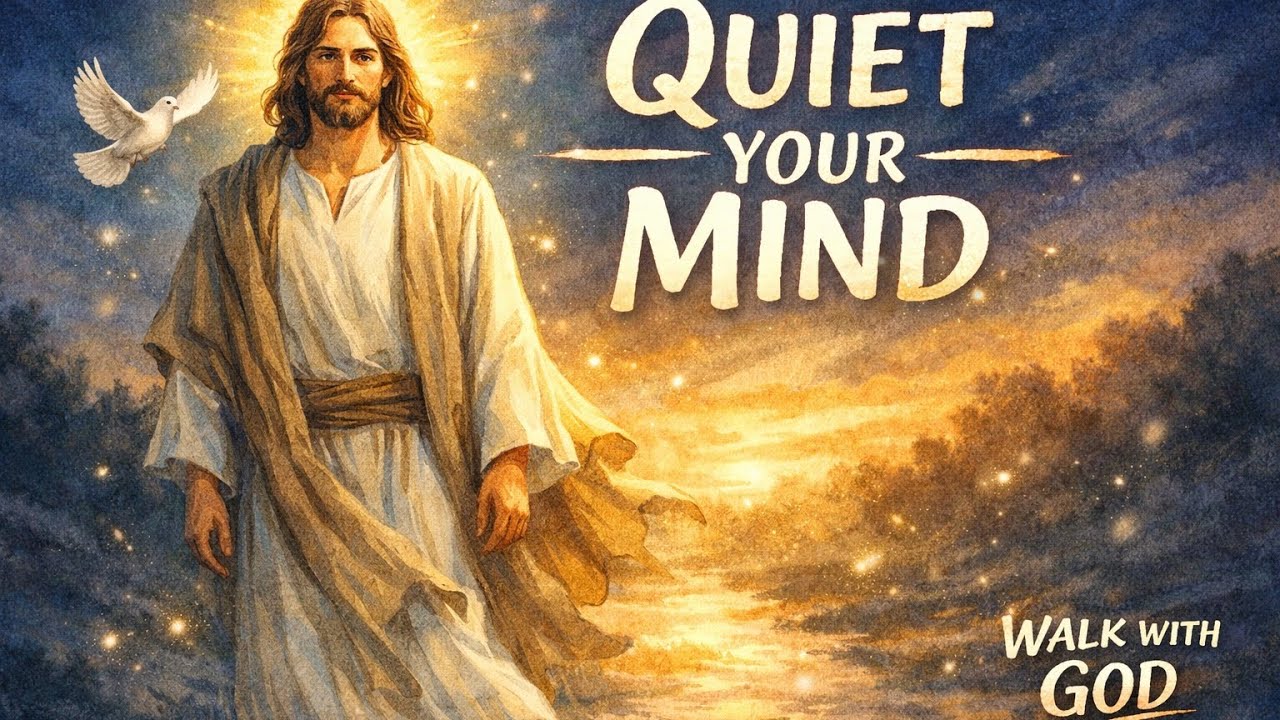⭐ Overthinking at Night? This Prayer Helps You Rest. WALK WITH GOD 