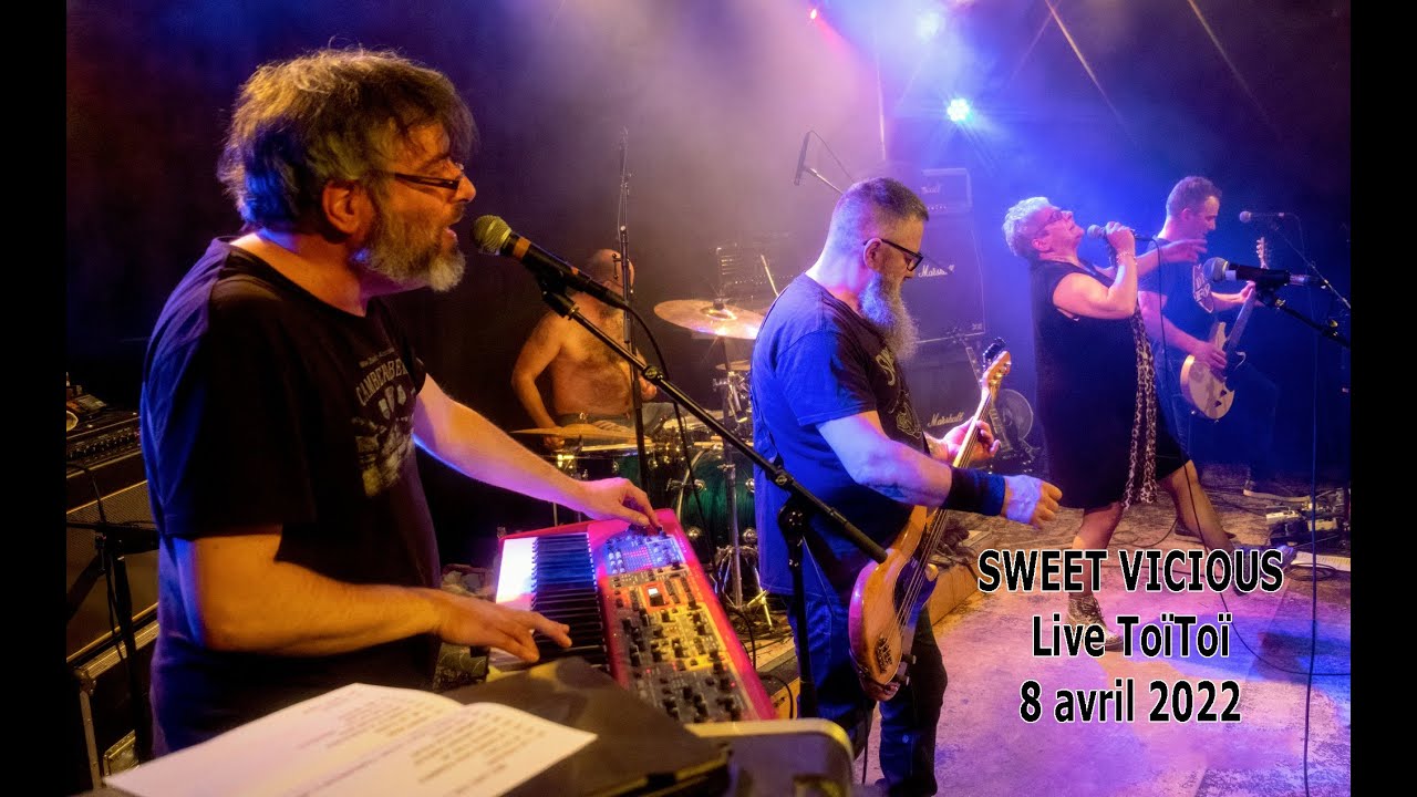 SWEET VICIOUS Live @To&iuml;To&iuml; - Villeurbanne (France) - 8 avril 2022