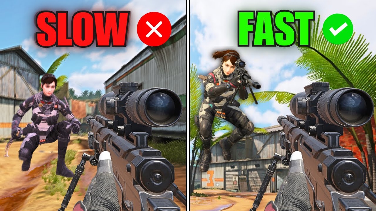 Как добиться САМОГО БЫСТРОГО ДВИЖЕНИЯ в COD MOBILE!